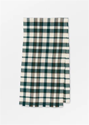 Nadelle scarf Pine Green/ Beige Check Skall Studio 